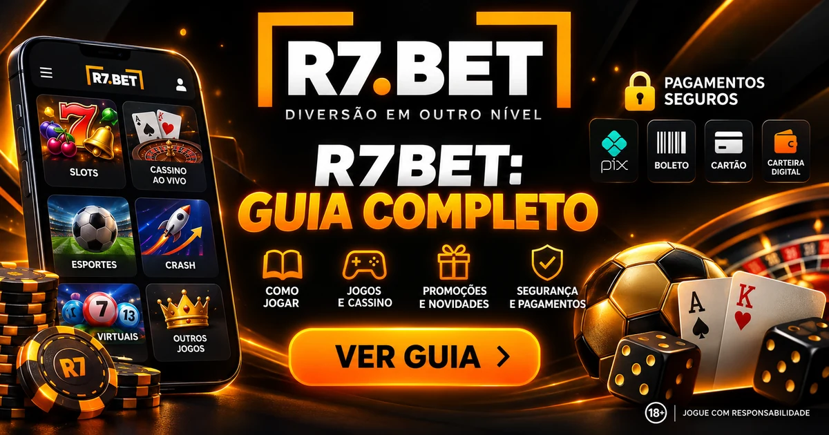 r7bet: guia completo de acesso, app, saques e cassino